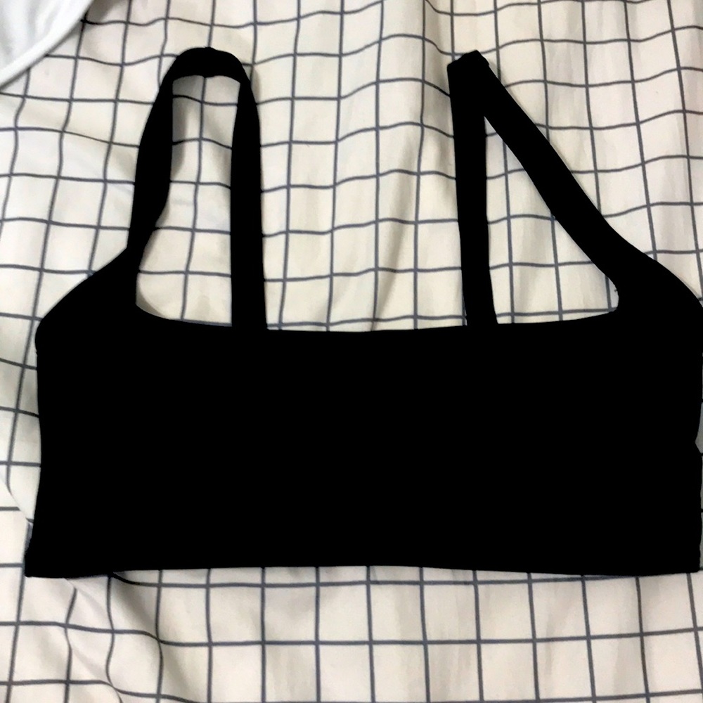 Black Bathing Suit Top